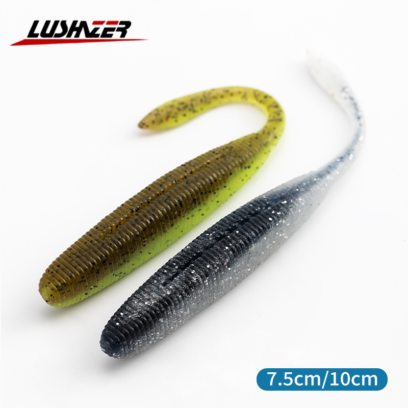 Fishing Lure Swimbait - LUSHAZER 10/18pcs Fishing Lures Drop Soft