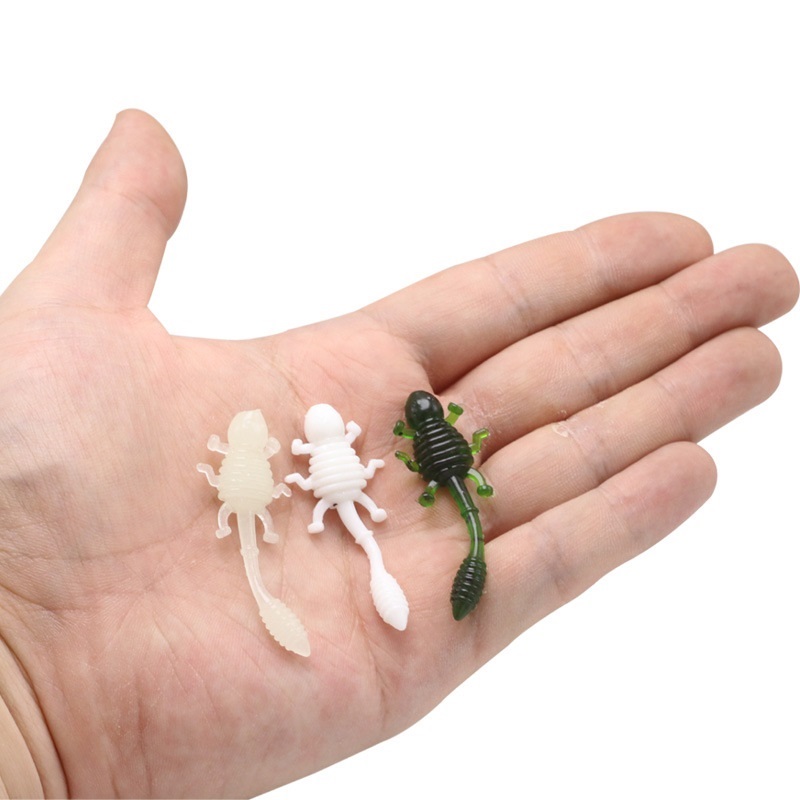 Fishing Lure Soft Plastic - 15pcs Tadpole Frog Fishing Soft Plastic