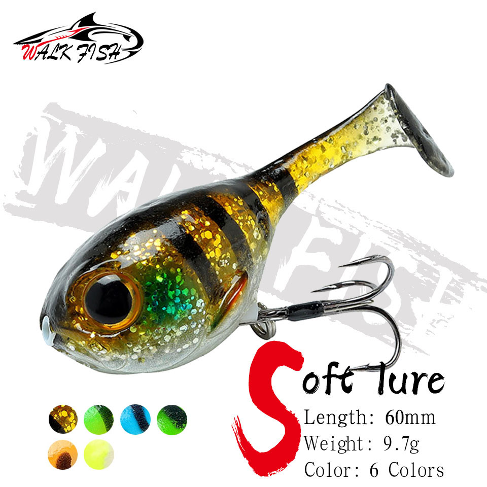 Fishing Lure Soft Plastic - WALK FISH Soft Lure Balloonfish 60mm