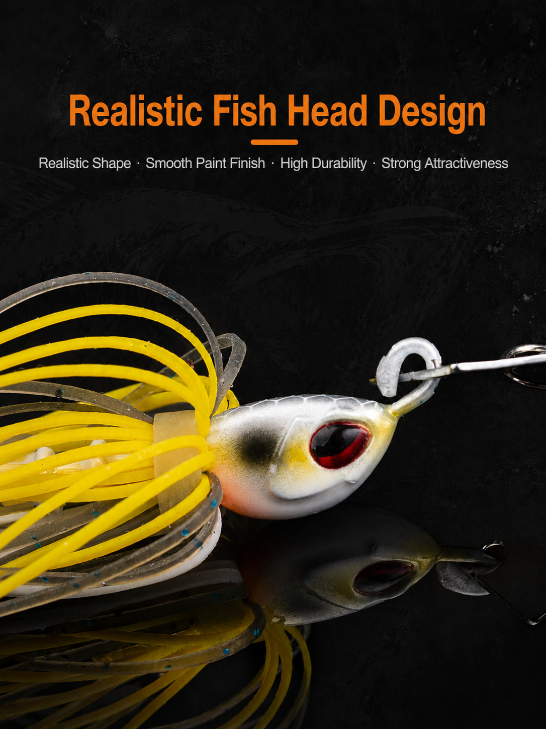 Spinnerbait Lure Set Silicone  - Fishing Lure Blade Bait incelemesi ve fiyatı