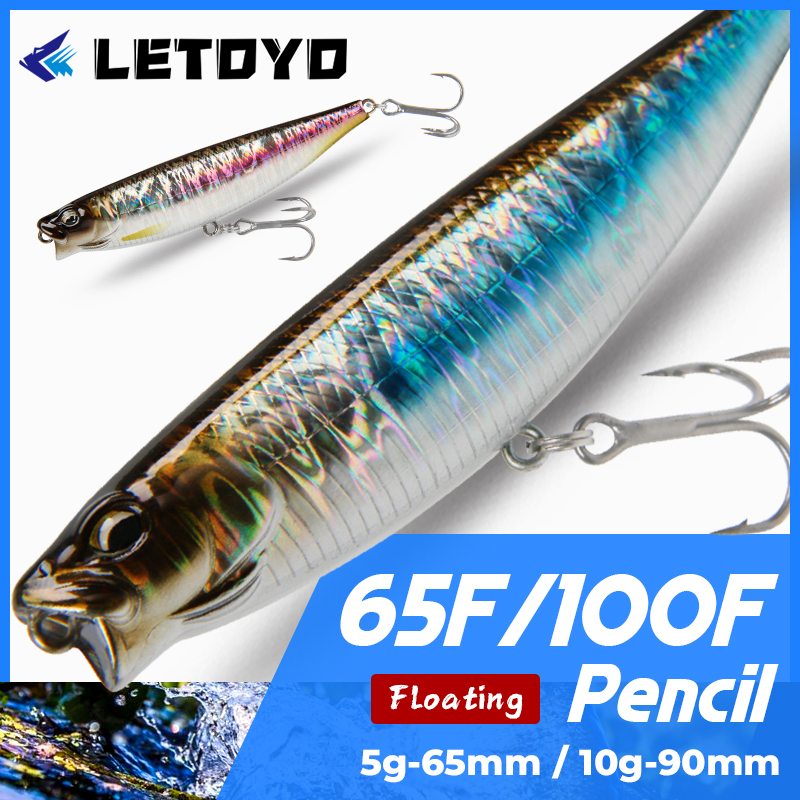 LETOYO 65mm 5g/90mm 10g Surfac - Fishing Lure Swimbait incelemesi ve fiyatı