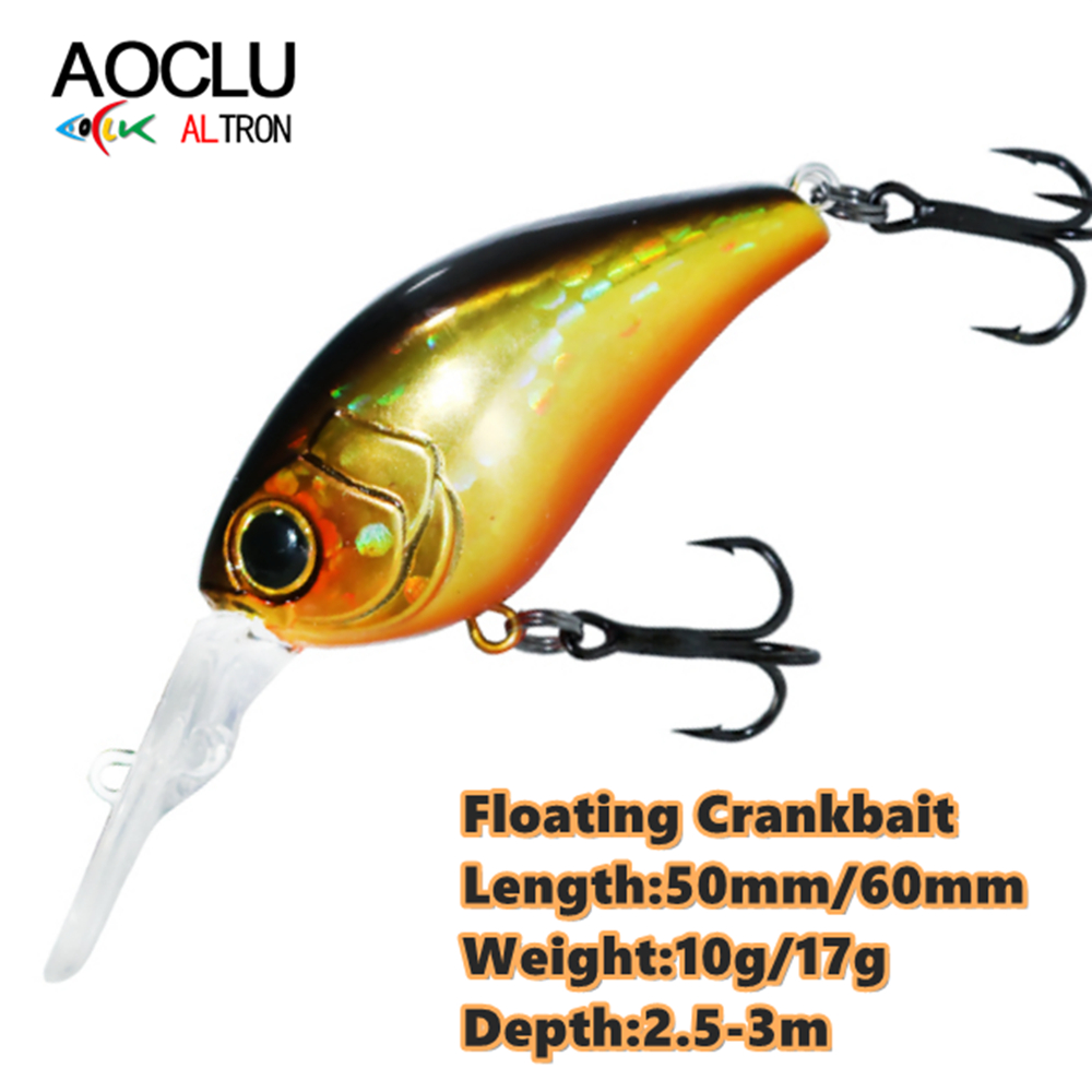 AOCLU Floating Minnow 50mm 10g - Fishing Lure Crankbait incelemesi ve fiyatı
