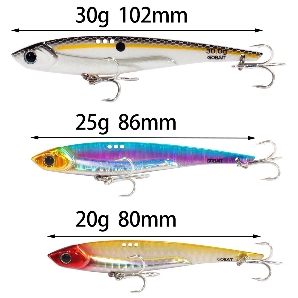 GOBAIT VIB Fishing Lure 20g 25 - Fishing Lure Blade Bait incelemesi ve fiyatı