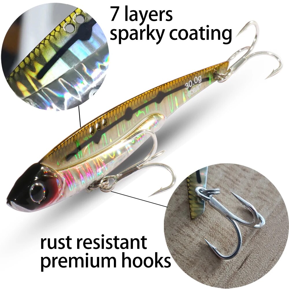 GOBAIT VIB Fishing Lure 20g 25 - Fishing Lure Blade Bait incelemesi ve fiyatı