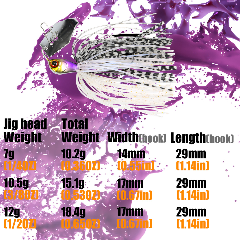 B&U Fishing Lure Chatter Bait  - Fishing Lure Blade Bait incelemesi ve fiyatı