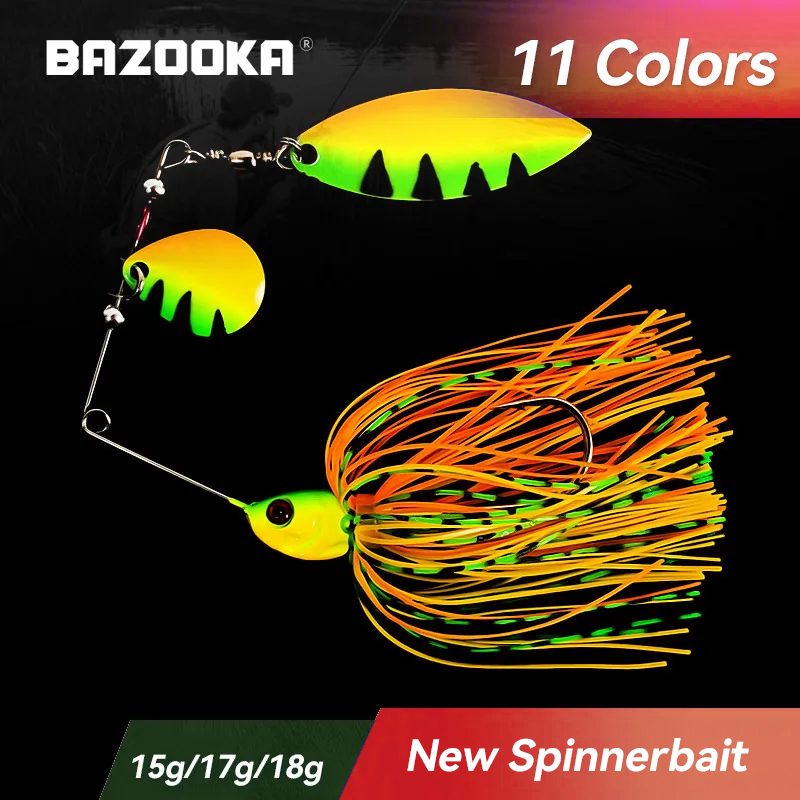 Bazooka 15g 18g Spinnerbait Fi - Fishing Lure Swimbait incelemesi ve fiyatı