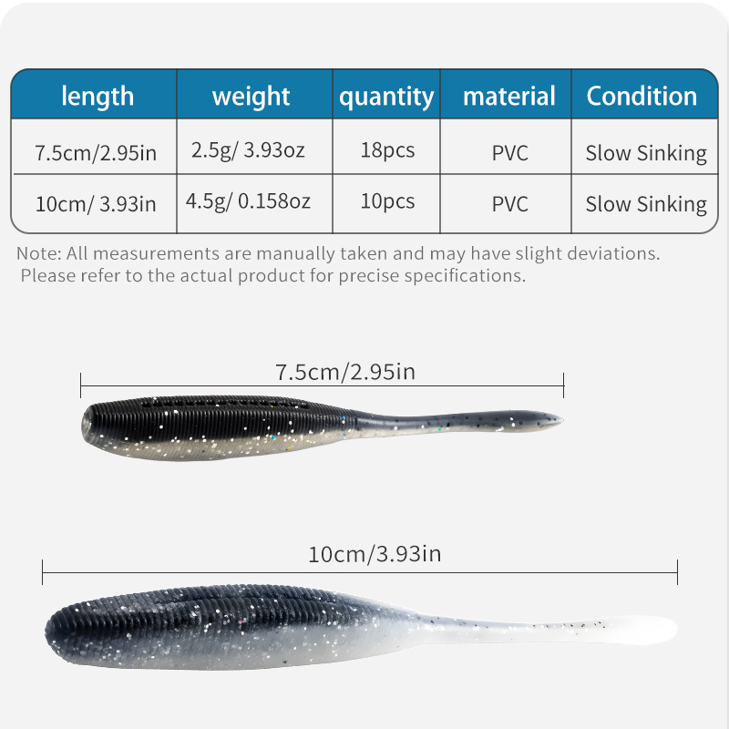 LUSHAZER 10/18pcs Fishing Lure - Fishing Lure Swimbait incelemesi ve fiyatı