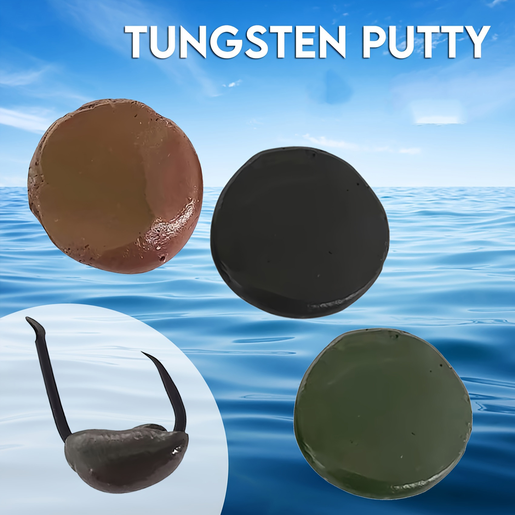Tungsten Putty 0.5oz(15g) Tika - Fishing Lure Accessories incelemesi ve fiyatı