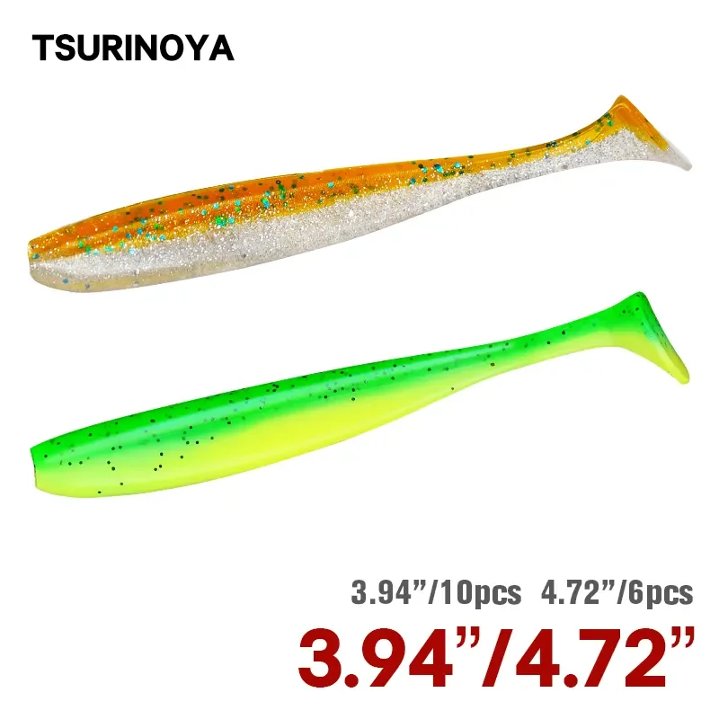 TSURINOYA NEW SIZE 100mm 120mm - Fishing Lure Soft Plastic incelemesi ve fiyatı