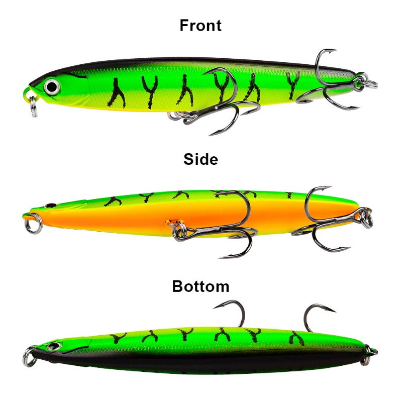 1Pcs Weights 10-24g  Pencil Lu - Fishing Lure Popper incelemesi ve fiyatı