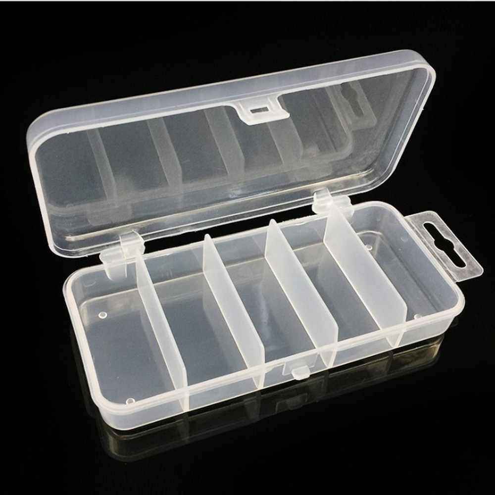 1pcs Transparent Plastic Stora - Fishing Lure Spoon incelemesi ve fiyatı