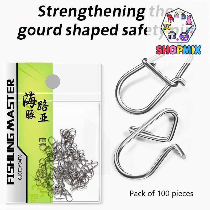 100Pcs Fishing Clips Fast Cran - Fishing Lure Crankbait incelemesi ve fiyatı