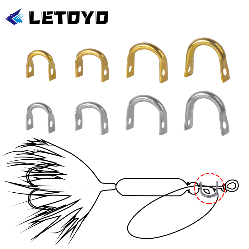 LETOYO 100pcs Folded Clevises  - Fishing Lure Spinnerbait incelemesi ve fiyatı