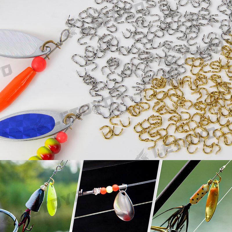 LETOYO 100pcs Folded Clevises  - Fishing Lure Spinnerbait incelemesi ve fiyatı