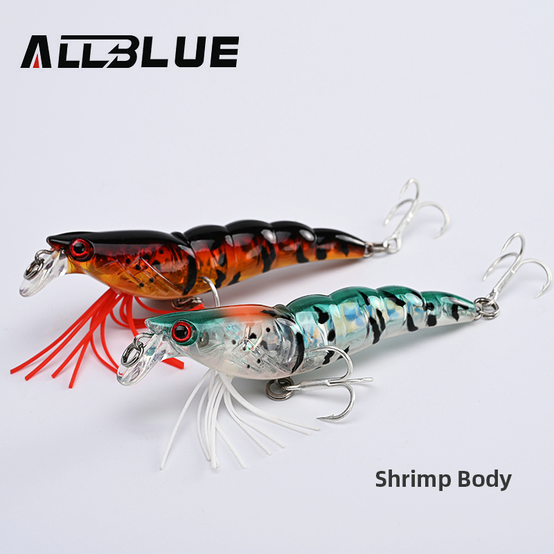 ALLBLUE 3D Flash Shrimp 70mm 7 - Fishing Lure Buzzbait incelemesi ve fiyatı