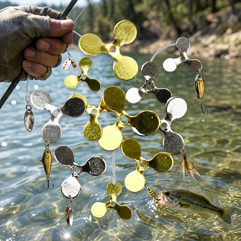 200Pcs 3-Blade Propeller Fishi - Fishing Lure Blade Bait incelemesi ve fiyatı