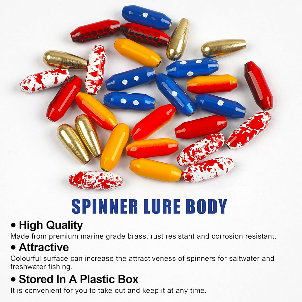 10pcs Fishing Brass Spinner Lu - Fishing Lure Spinnerbait incelemesi ve fiyatı