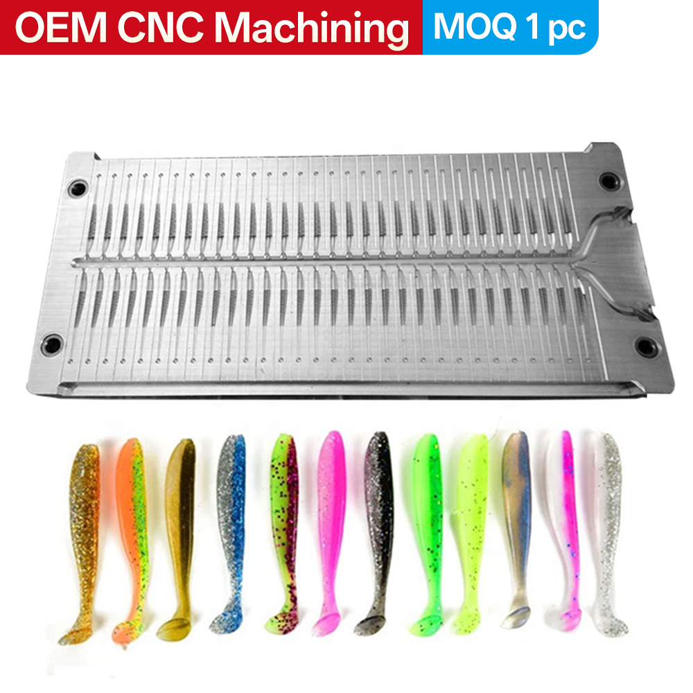 Custom Injection Molded Soft F - Fishing Lure Soft Plastic incelemesi ve fiyatı