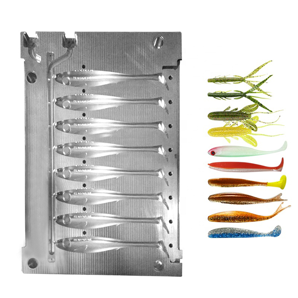 Custom Injection Molded Soft F - Fishing Lure Soft Plastic incelemesi ve fiyatı
