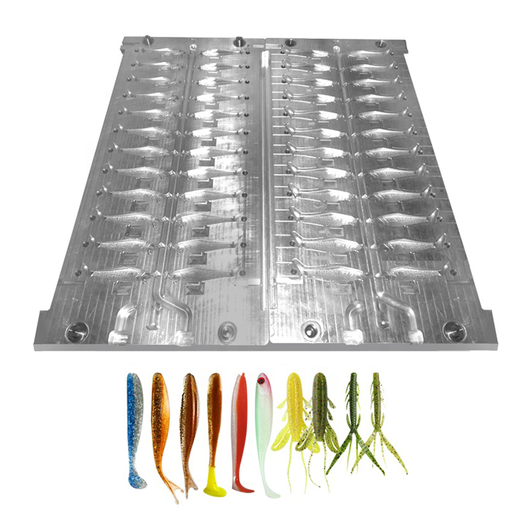 Custom Injection Molded Soft F - Fishing Lure Soft Plastic incelemesi ve fiyatı