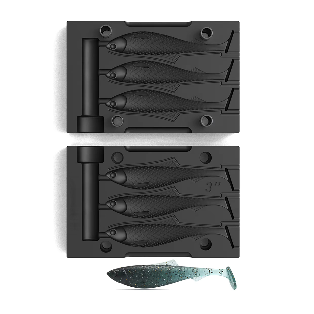 Custom Injection Molded Soft F - Fishing Lure Soft Plastic incelemesi ve fiyatı