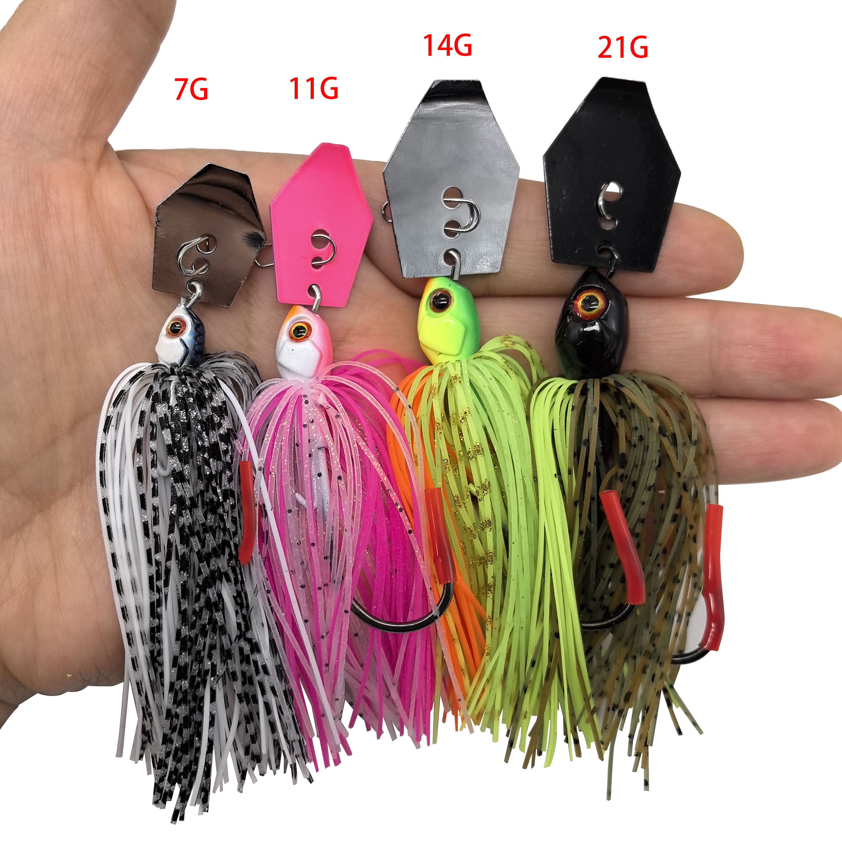 Mycena 7G/9G/11G/14G/21G fishi - Fishing Lure Blade Bait incelemesi ve fiyatı