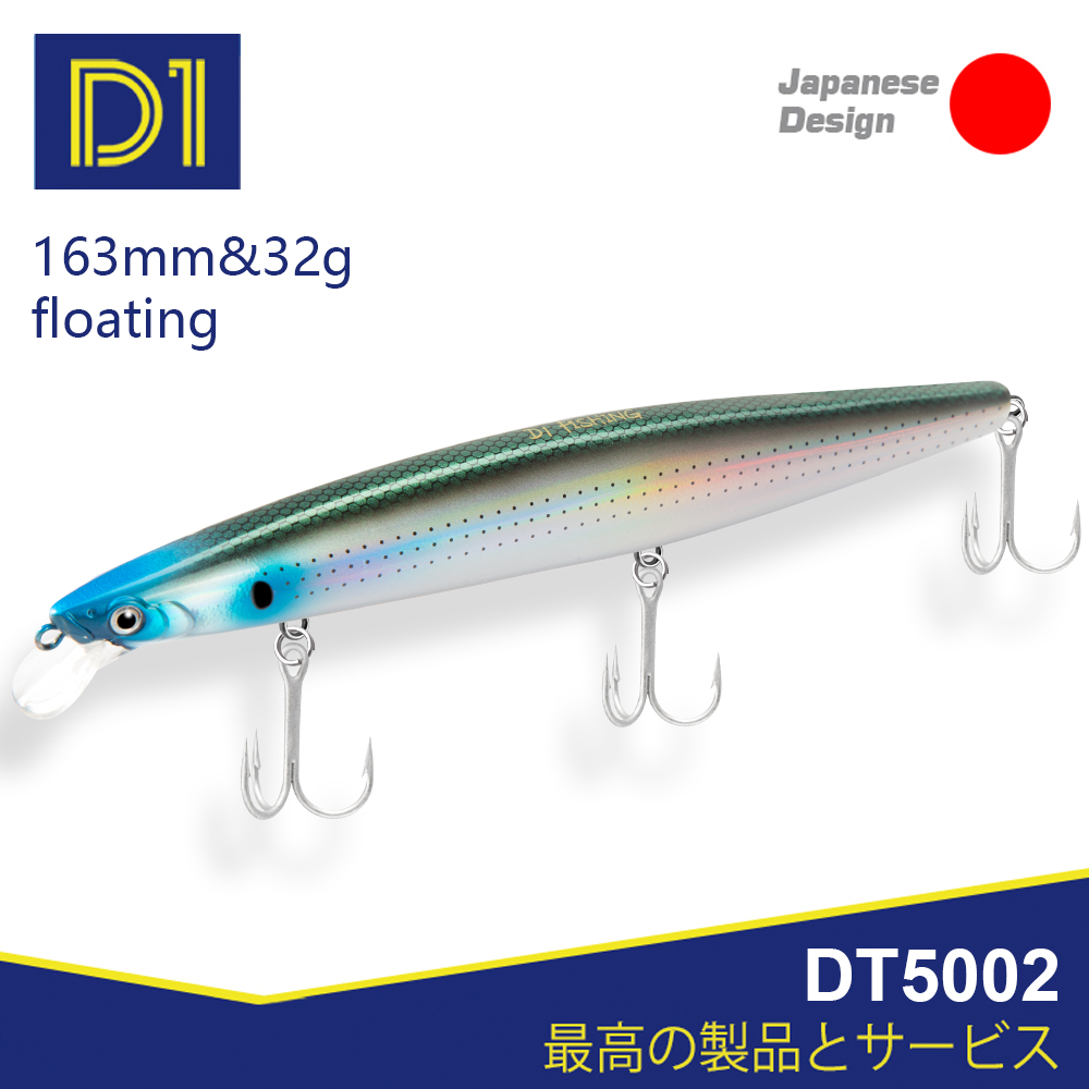 D1 Sea Fishing Lures 163mm 32g - Fishing Lure Topwater incelemesi ve fiyatı