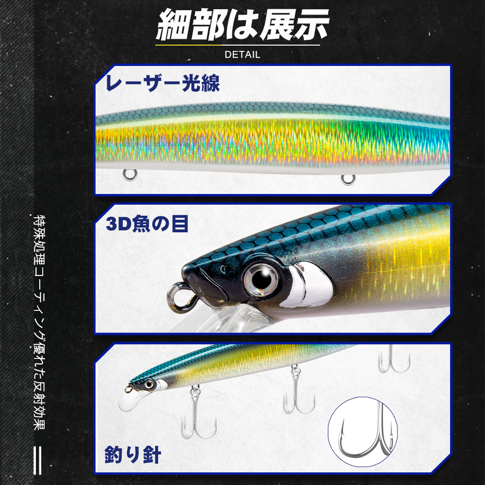 D1 Sea Fishing Lures 163mm 32g - Fishing Lure Topwater incelemesi ve fiyatı