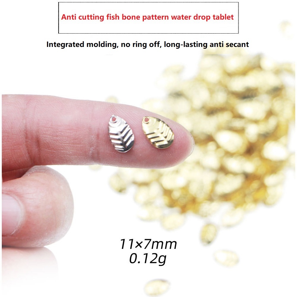 50Pcs/lot DIY Fishing Spinner  - Fishing Lure Spinnerbait incelemesi ve fiyatı