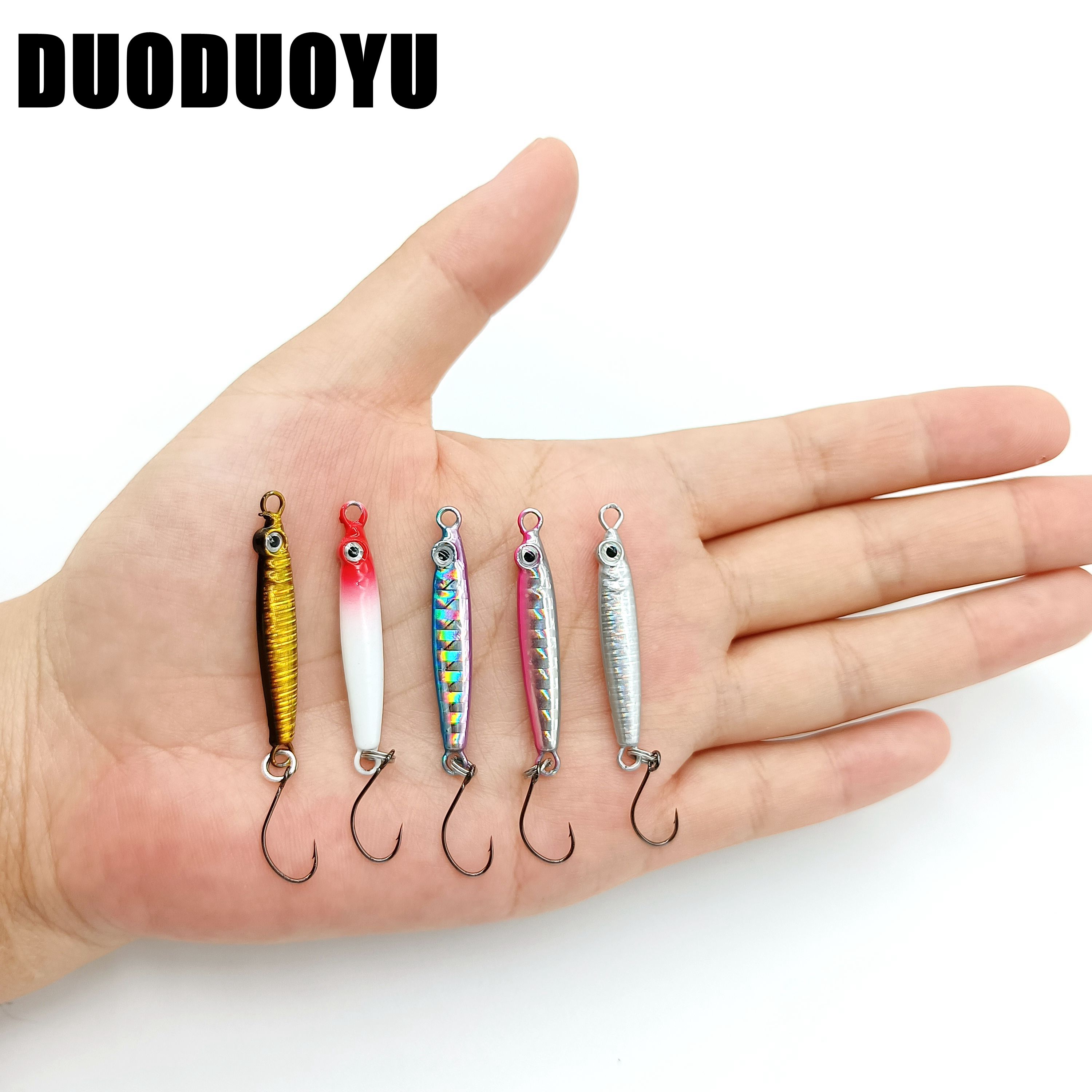 DUODUOYU 5PCS Mini  Metal Jig  - Fishing Lure Soft Plastic incelemesi ve fiyatı