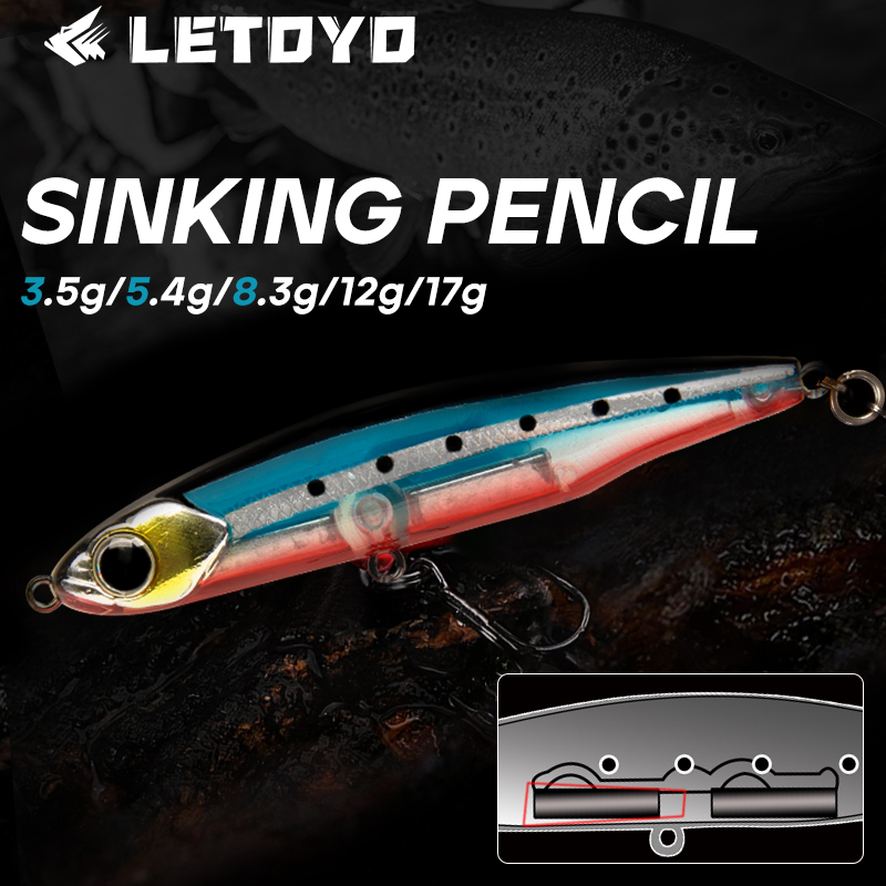 LETOYO Sinking Pencil 17g 12g- - Fishing Lure Swimbait incelemesi ve fiyatı