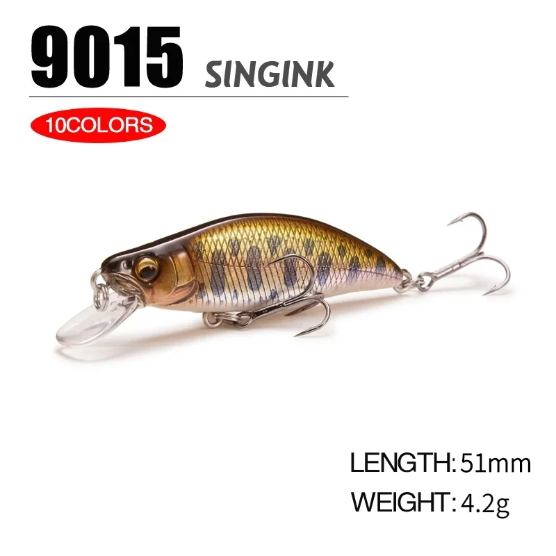 1pc Japan Design 51mm 4.2g Sin - Fishing Lure Crankbait incelemesi ve fiyatı