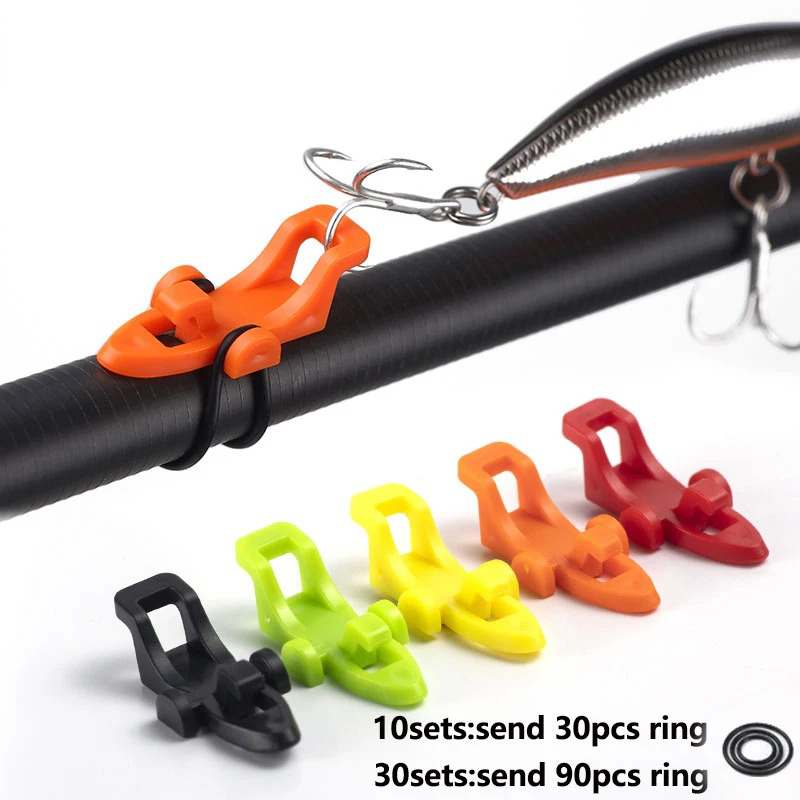 10-30pcs Fishing Rod Pole Hook - Fishing Lure Jig incelemesi ve fiyatı