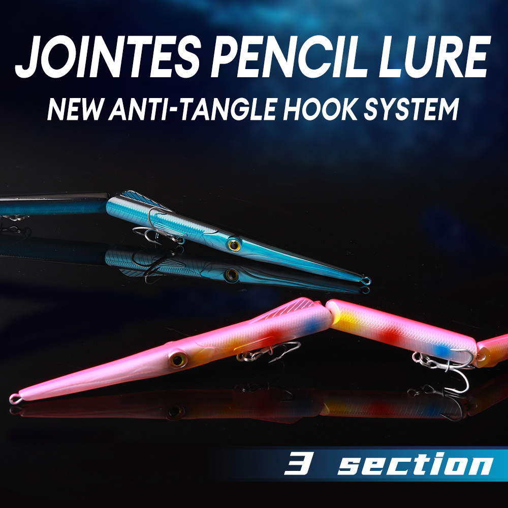 YOOFISH Jointed Pencil Bait 3  - Fishing Lure Popper incelemesi ve fiyatı