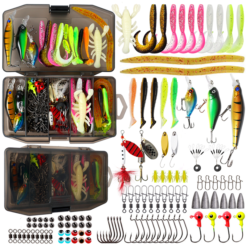 New 120PCS Fishing Lure Set So - Fishing Lure Spinnerbait incelemesi ve fiyatı