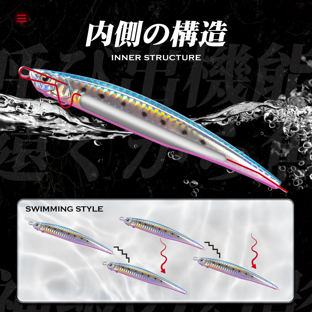 Hunthouse Jerk Press Bait Sink - Fishing Lure Jerkbait incelemesi ve fiyatı