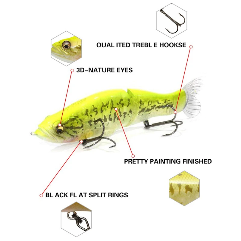 Swimbait Fishing Lure 135mm 31 - Fishing Lure Popper incelemesi ve fiyatı