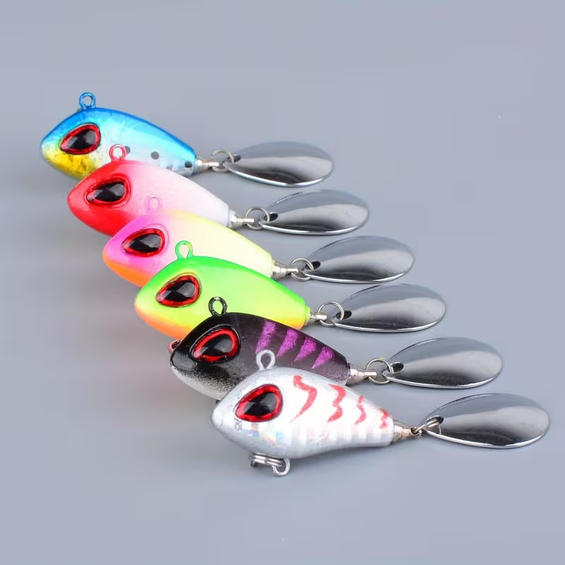 5/6pcs Mini VIB With Spoon Fis - Fishing Lure Crankbait incelemesi ve fiyatı