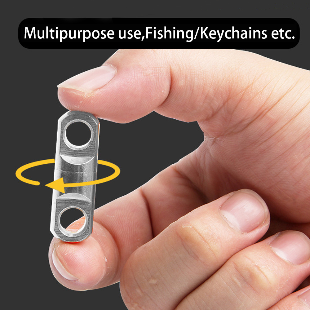 10pcs Solid Swivels for Fishin - Fishing Lure Spinner incelemesi ve fiyatı