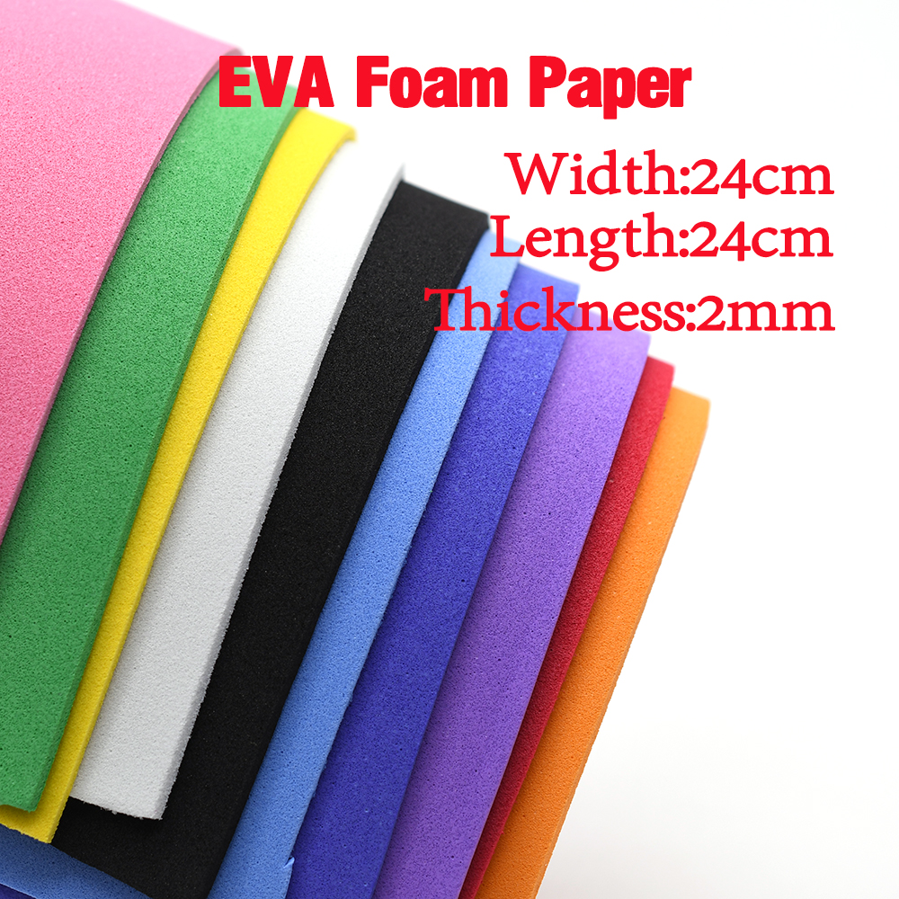 1Pcs 2mm Fly Tying Foam Sheet  - Fishing Lure Popper incelemesi ve fiyatı