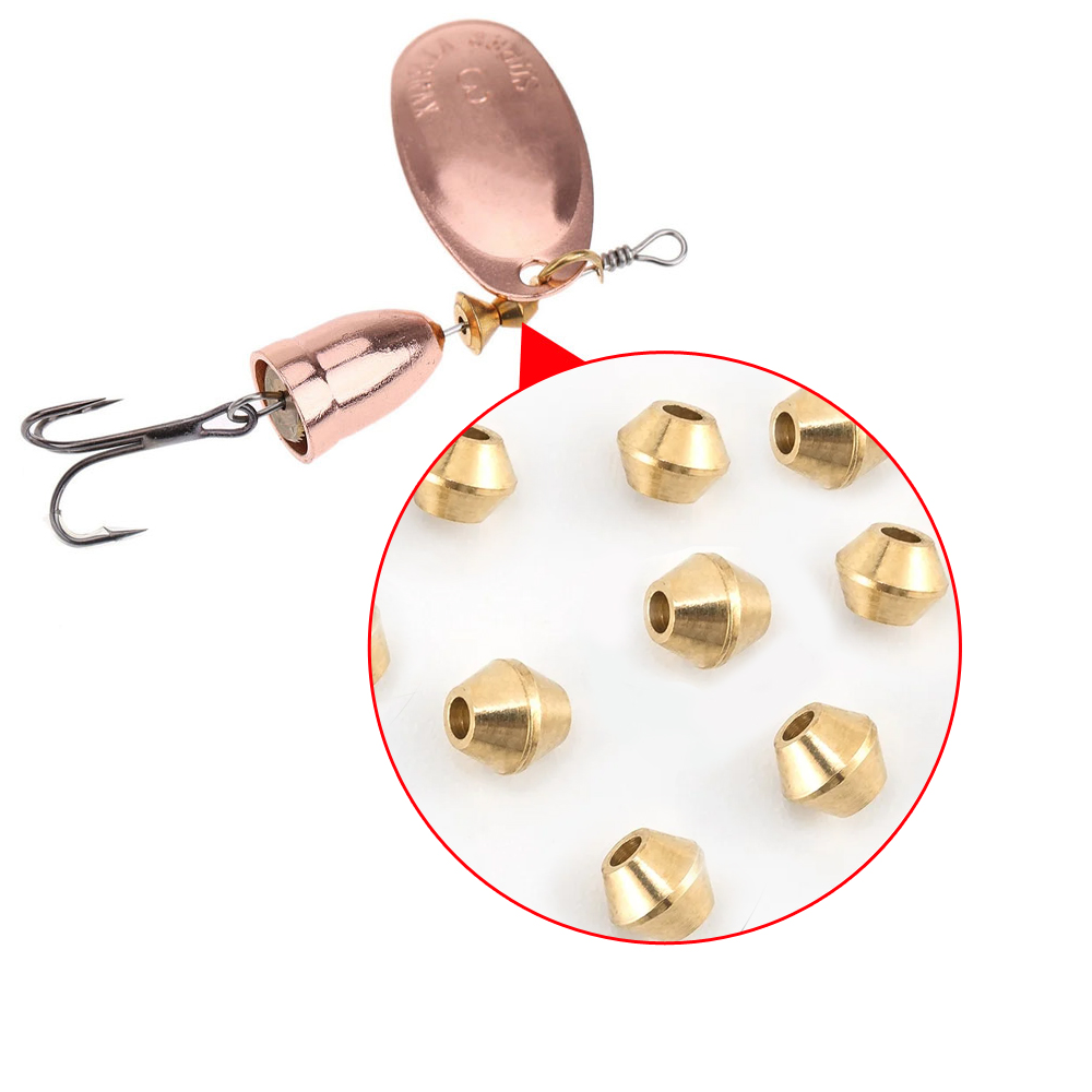 40pcs DIY Lure Brass Fishing B - Fishing Lure Spinnerbait incelemesi ve fiyatı