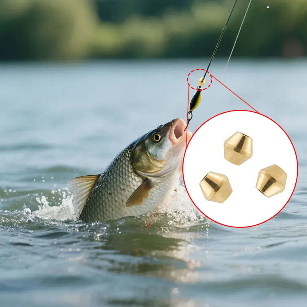 40pcs DIY Lure Brass Fishing B - Fishing Lure Spinnerbait incelemesi ve fiyatı