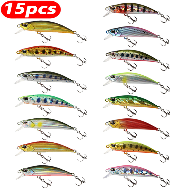 15Pcs Sinking Minnow Fishing L - Fishing Lure Jerkbait incelemesi ve fiyatı