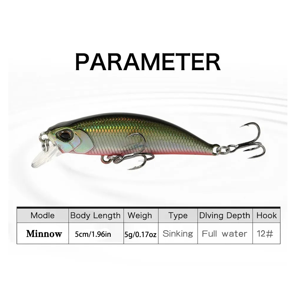 15Pcs Sinking Minnow Fishing L - Fishing Lure Jerkbait incelemesi ve fiyatı