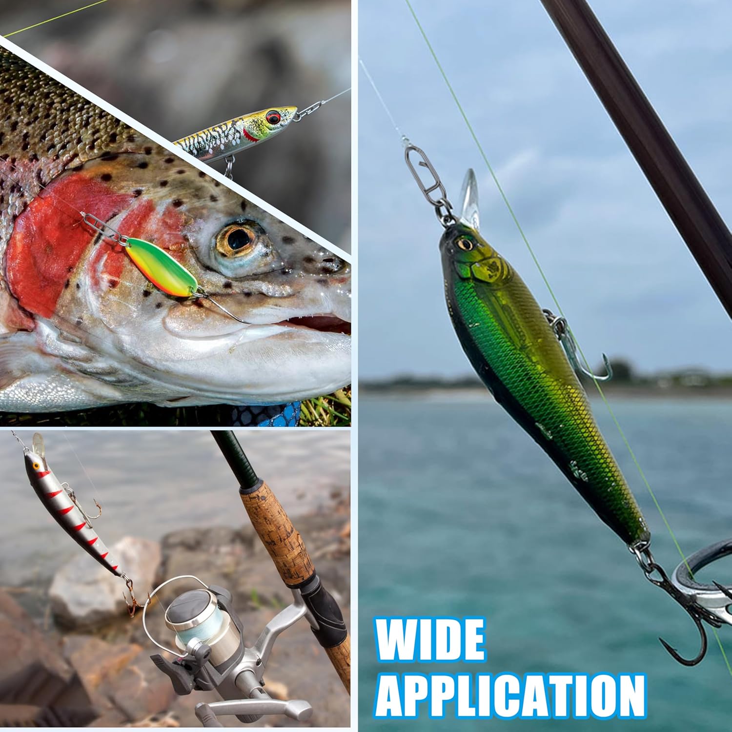 9KM Fishing Snap Kit 110pcs Po - Fishing Lure Kit incelemesi ve fiyatı