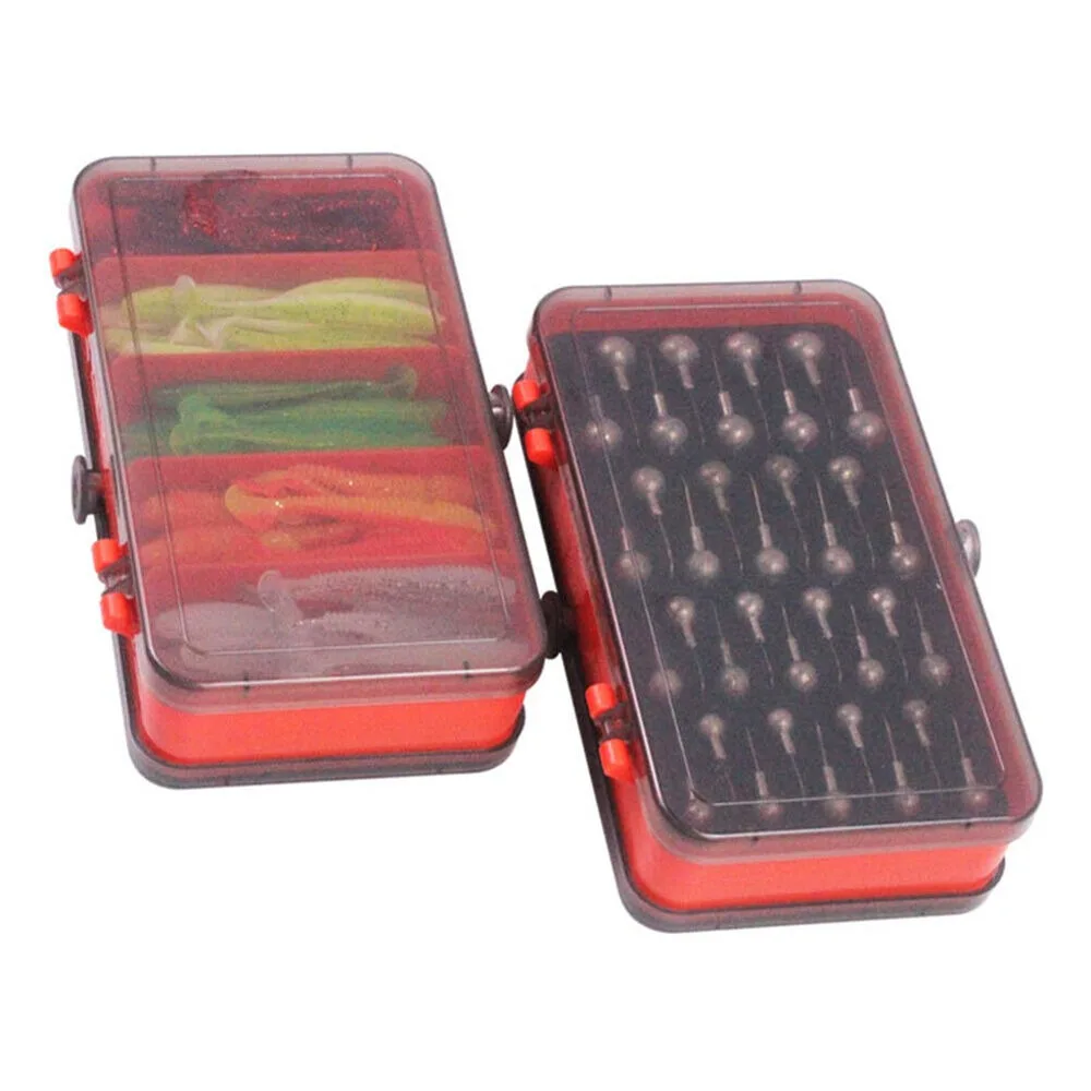 Portable Double Sided Split Ba - Fishing Lure Soft Plastic incelemesi ve fiyatı