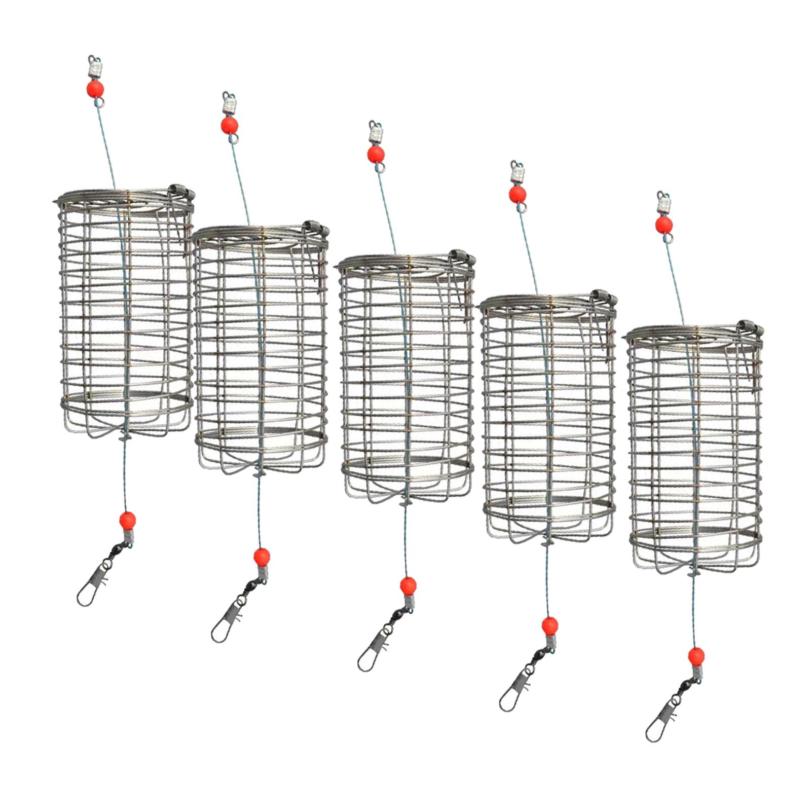 5x Solid Fishing Feeder Cage T - Fishing Lure Topwater incelemesi ve fiyatı
