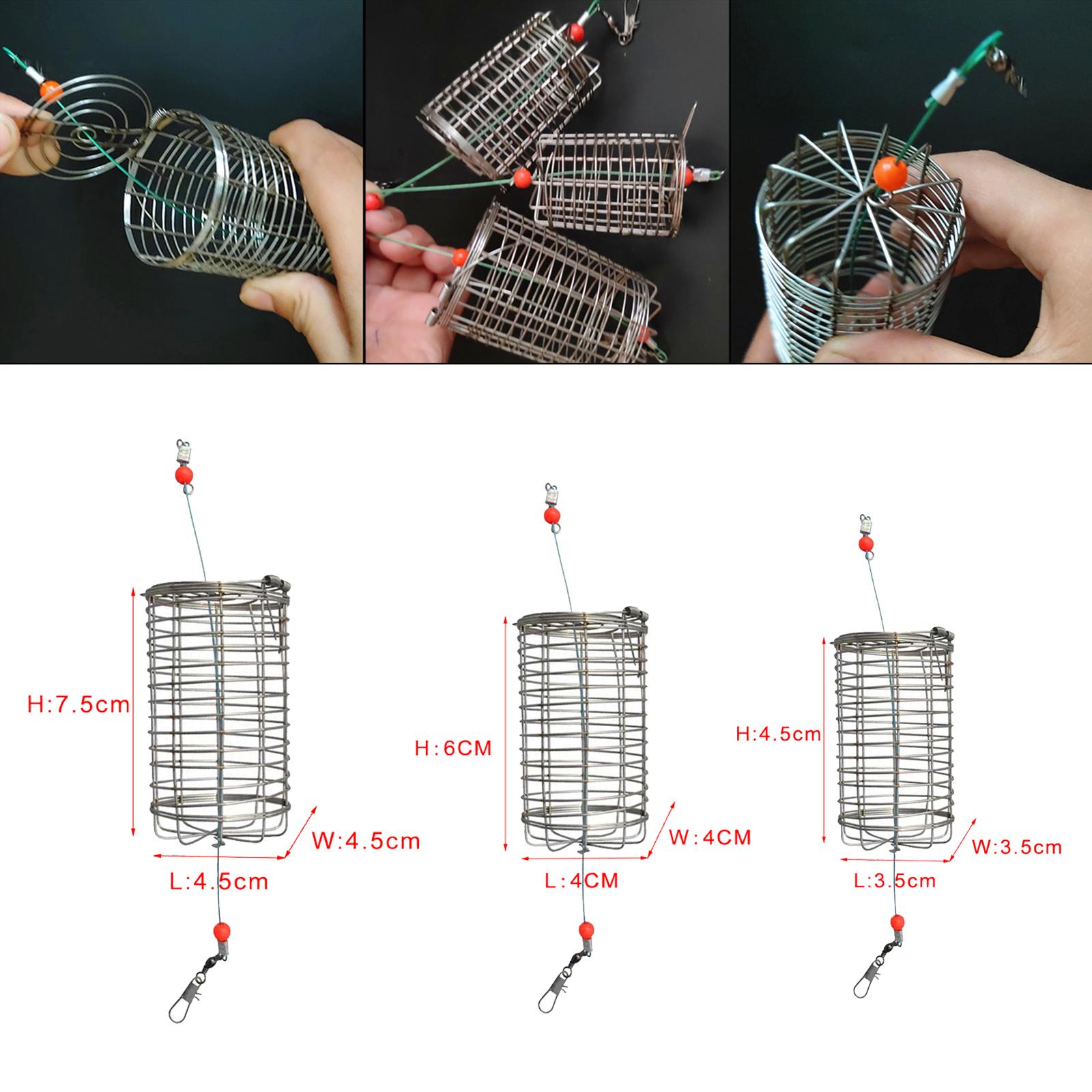 5x Solid Fishing Feeder Cage T - Fishing Lure Topwater incelemesi ve fiyatı