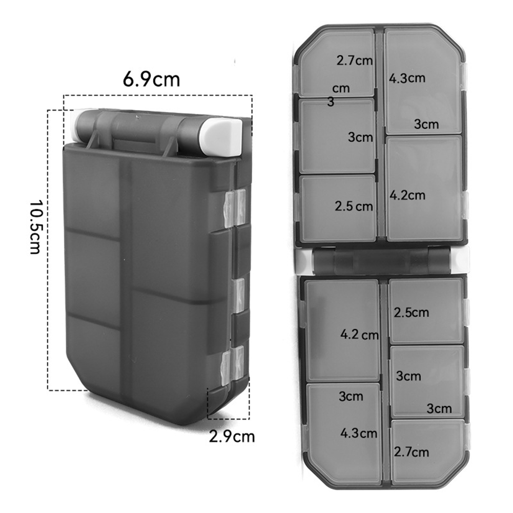 Fishing Tackle Box Double-Side - Fishing Lure Accessories incelemesi ve fiyatı