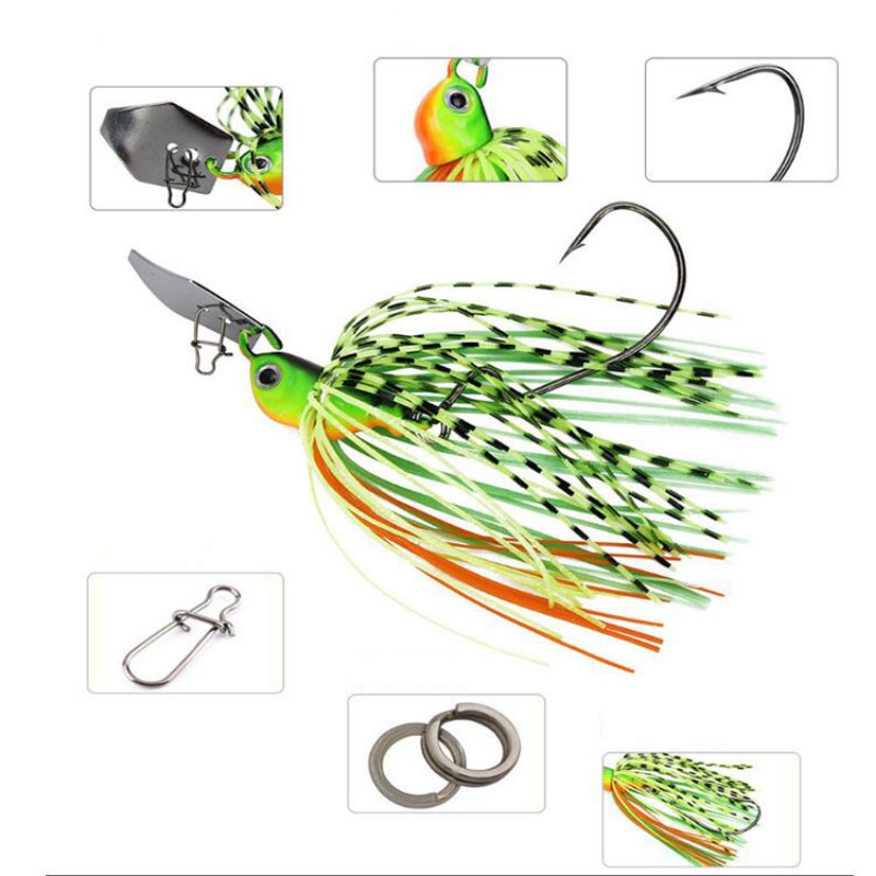 Chatter Bait 7g 9g 11g 14g 21g - Fishing Lure Swimbait incelemesi ve fiyatı